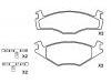 剎車片 Brake Pad Set:191 698 151 B